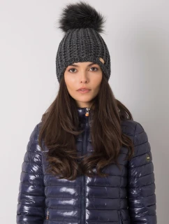 Dámska čiapka 17 tmavo šedá