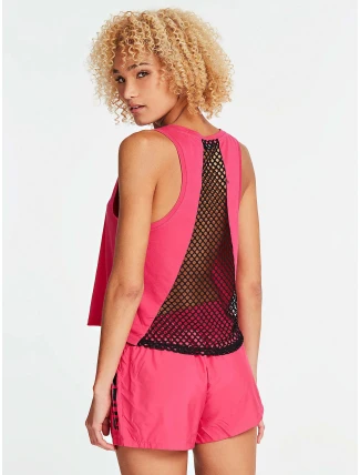 Dámske športové tielko O02A20JA900-G6D0 ružová - Guess