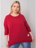 Bavlnená plus size mikina 6872 - FPrice