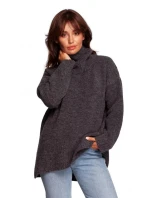 Mikina s rolákom a pulóvrom BK086 - BeWear