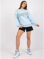 Mikina EM BL 617 H.21X svetlo modrá