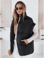 Dámska prešívaná vesta NIMIA čierna FashionStreet TY3248