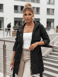 NOLES dámska prechodná bunda parka čierna FashionStreet TY4278