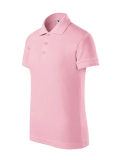 Detské tričko Pique Polo ružové