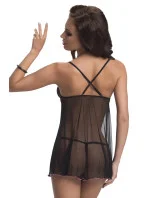 Dámsky sexy čierno-ružový set Electra - Irall Dámsky sexy čierno-ružový set Electra - Irall