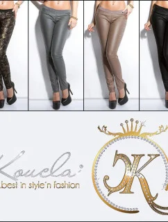 Sexi kožené tregíny KouCla 50361 - Koucla