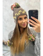 Dámske ušianky Nadia K321 cappuccino