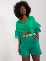 Šortky DHJ SN 2598.29X zelené