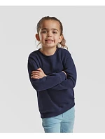 Fruit of the Loom Classic Kids Set-In Sweat Detská mikina 16.2041 retro heather green