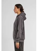 Build your Brand BY 298 Dámska mikina s kapucňou v oversize štýle „Vintage“ 56.0298 čierna
