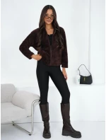 Blúzka CS BL BT1033.04 tmavohnedá