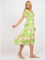 Šaty DHJ SK 11331 2.32 svetlo zelená