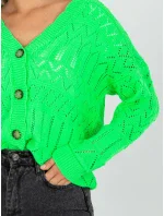 Dámsky sveter LC SW 8022 fluo zelená