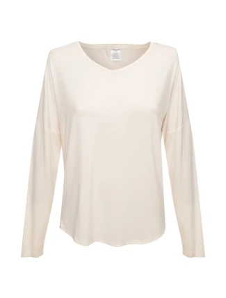 Dámske tričko s dlhým rukávom QS6143E - Calvin Klein