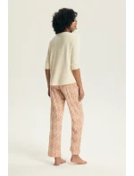 Dámske pyžamo Denise 43671 ecru - Henderson