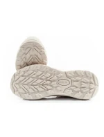 Lee Cooper dámske zimné športové topánky zimné trekkingové zateplené krémové dámske z eko kože