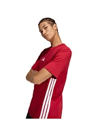 Pánske tričko adidas Essentials 3-Stripes red KD4865 Pánske tričko adidas Essentials 3-Stripes red KD4865