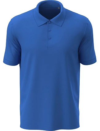 Stedman Lux Polo Pánske piqué polo „Lux“ 05.9060 jasne kráľovská modrá Stedman Lux Polo Pánske piqué polo „Lux“ 05.9060 jasne kráľovská modrá
