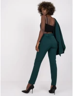 DHJ nohavice SP 12787.21X tmavo zelená