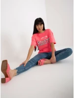 Dámske tričko EM TS 527 1.26X fluo ružová - FPrice Dámske tričko EM TS 527 1.26X fluo ružová - FPrice