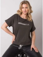 Blúzka RV BZ 6578.15P tmavá khaki