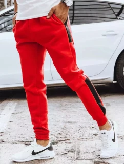 FashionStreet červené pánske tepláky UX3730