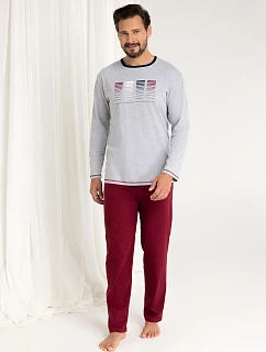Regina 487 dĺžka/r M-XL Z25/26 pánske pyžamo