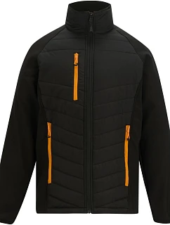 Regatta TRA 958 Hybridná bunda „Pro Universal“ 36.A958 čierna/oranžová pop