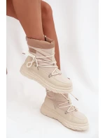 Dámske zimné topánky na zips Lee Cooper LCJ 25 44 3931 Beige Dámske zimné topánky Dámske zimné topánky na zips Lee Cooper LCJ 25 44 3931 Beige Dámske zimné topánky