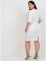 LK SK 506721 šaty.69 biela