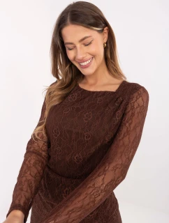 Blúzka MI BZ 272403.19P hnedá