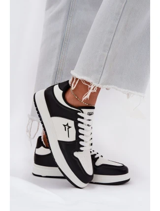 Dámske tenisky Big Star HI-POLY SYSTEM - bielo-čierne