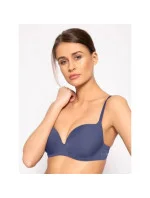 Podprsenka bez kostíc 164001 0P284 15434 tmavomodrá - Emporio Armani