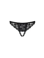Erotická tangá Letica crotchless thong - OBSESSIVE Erotická tangá Letica crotchless thong - OBSESSIVE