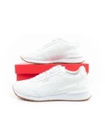 Puma ST Runner v4 športové topánky pánske tenisky biele kožené módne