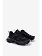 Buty Sportowe Męskie Na Platformie Big Star RR174022 Hi-Poly System Czarne