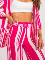 Nohavice DHJ SP 5077.27 fuchsií