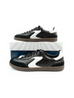 Skechers Kickoff Dámske športové tenisky Black Leather Women's