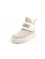 Lee Cooper Dámske zimné topánky Fashion Sheepskin Insulated Beige Women's