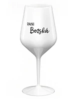 Lady of God - biely nerozbitný pohár na víno 470 ml