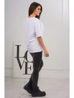 Kúzelná blúzka s potlačou biela Kúzelná blúzka s potlačou biela