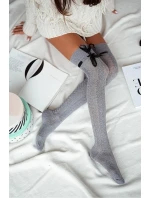 ČIPKOVANÉ PLETENÉ PONOŽKY SO STUHOU 0835.001 ČIPKOVANÉ PLETENÉ PONOŽKY SO STUHOU 0835.001