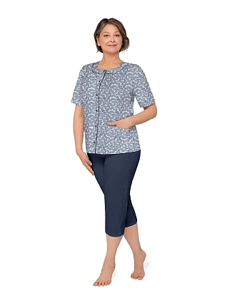 Pyžamo Martel Maria I 200 cr/r 3XL-4XL dámske nezapnuté Pyžamo Martel Maria I 200 cr/r 3XL-4XL dámske nezapnuté