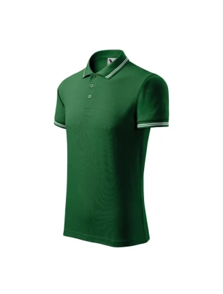 Polokošeľa Adler Urban M MLI-21906 fľaškovo zelená