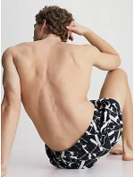 Pánske plavky Tkaný spodný diel bikín SHORT DRAWSTRING-PRINT KM0KM009680GK - Calvin Klein