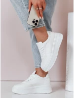 Dámske tenisky na platforme WALK ME UP white FashionStreet ZY0926