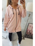 Mikina s potlačou "The world is yours" tmavo púdrovo ružová Mikina s potlačou "The world is yours" tmavo púdrovo ružová