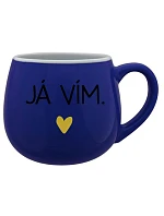 VIEM - modrý keramický hrnček 300 ml