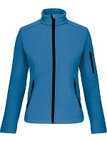 Kariban K 400 Dámska 3-vrstvová softshellová bunda 20.K400 aqua blue Kariban K 400 Dámska 3-vrstvová softshellová bunda 20.K400 aqua blue