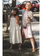 Sandałki Dziecięce Na Korkowej Platformie Zapinane Na Rzep Camel Rorria